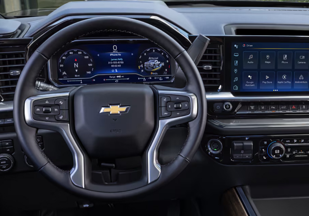 2025 Chevrolet Silverado Dashboard