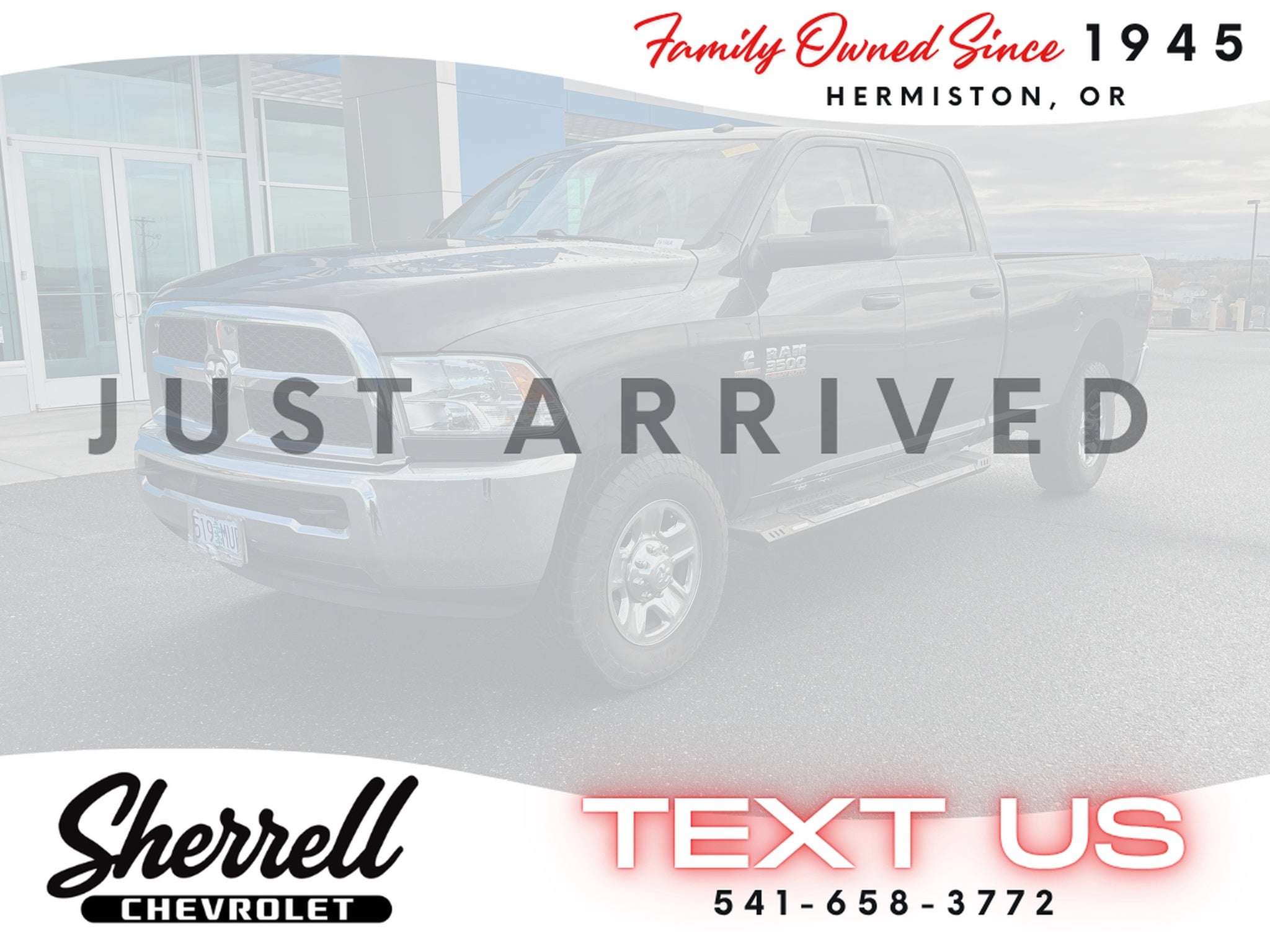 2017 RAM 3500 Tradesman