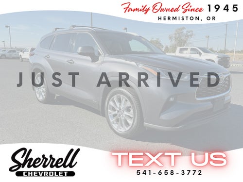 2022 Toyota Highlander Hybrid Hybrid Limited