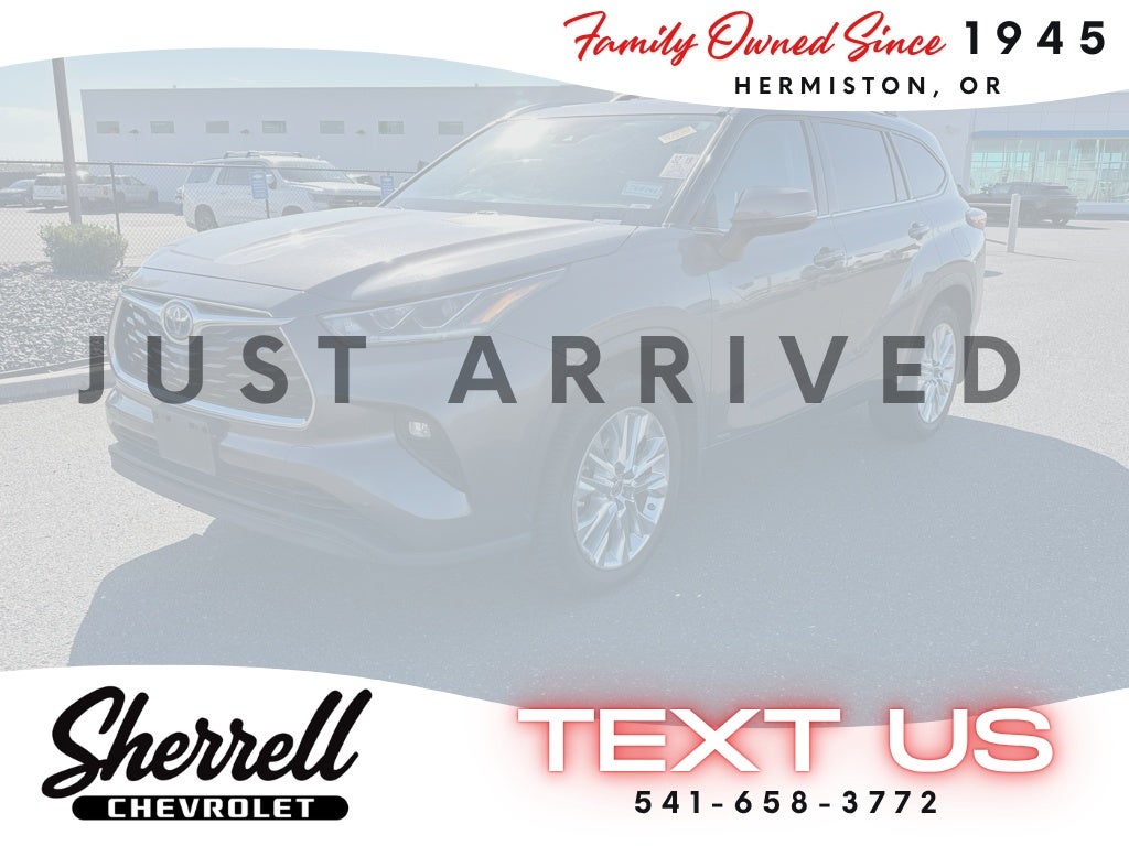 2022 Toyota Highlander Hybrid Hybrid Limited