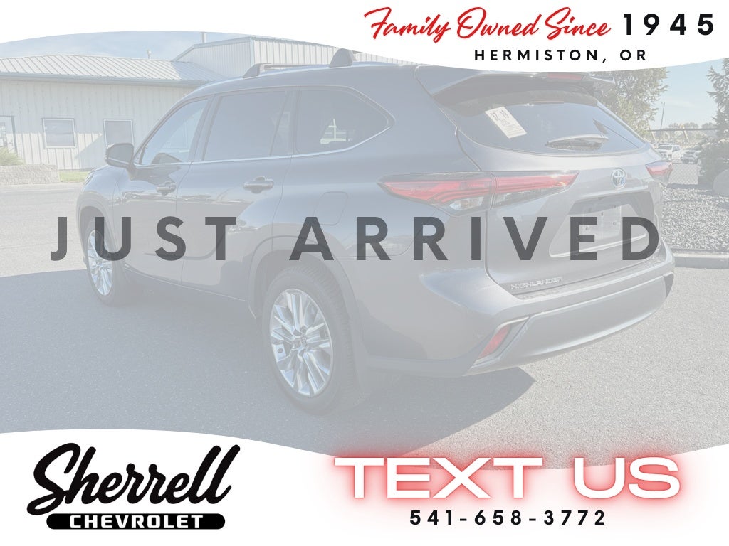 2022 Toyota Highlander Hybrid Hybrid Limited