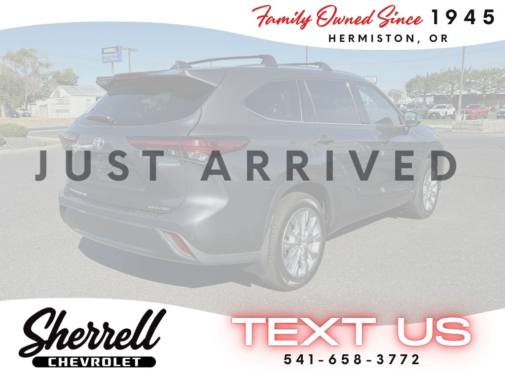 2022 Toyota Highlander Hybrid Hybrid Limited