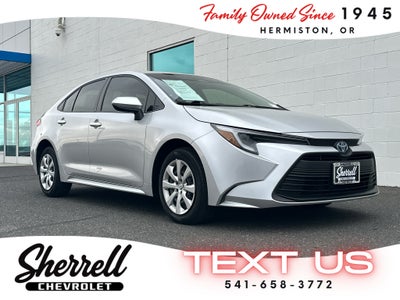 2024 Toyota Corolla Hybrid Hybrid LE