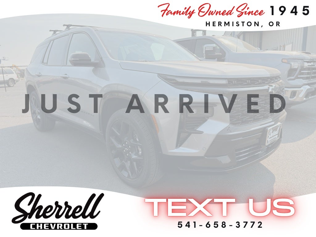 2026 Chevrolet Traverse RS