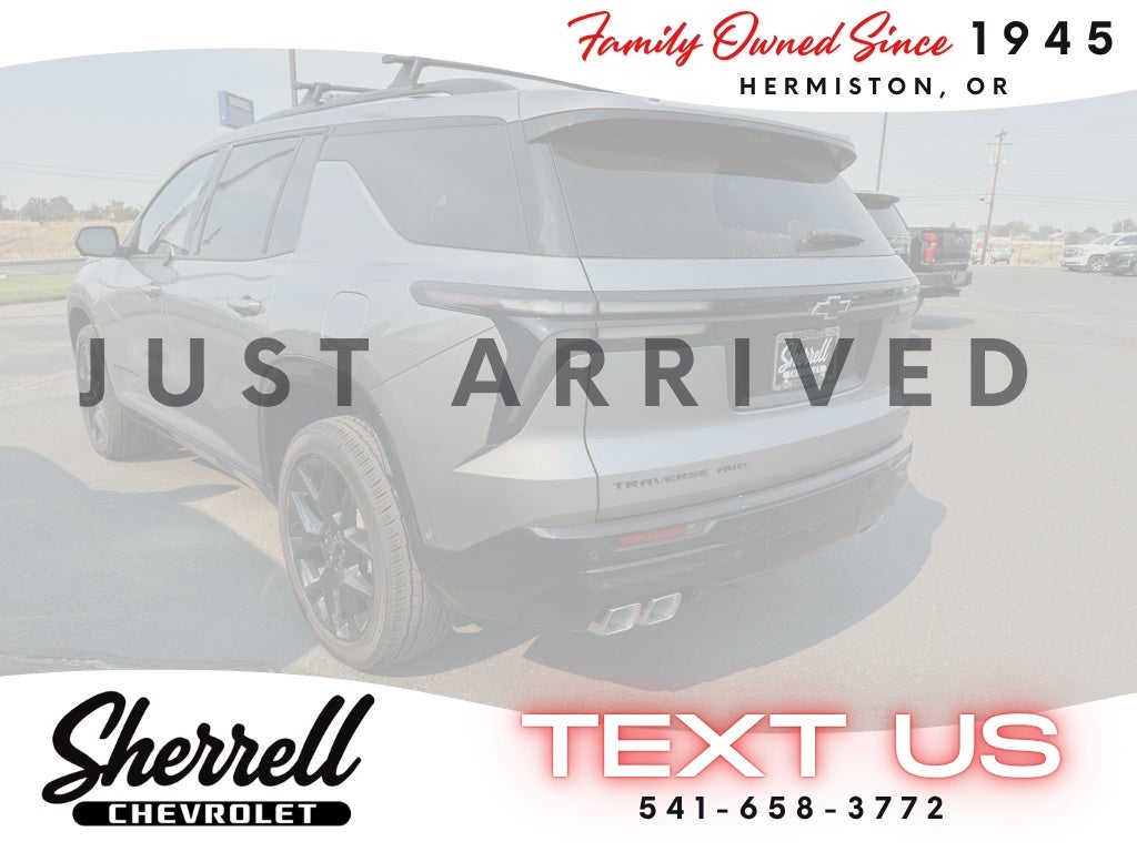 2026 Chevrolet Traverse RS
