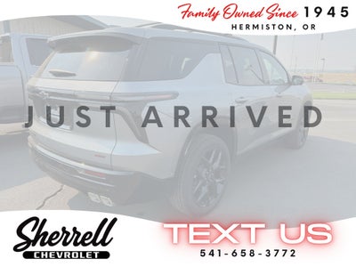 2026 Chevrolet Traverse RS