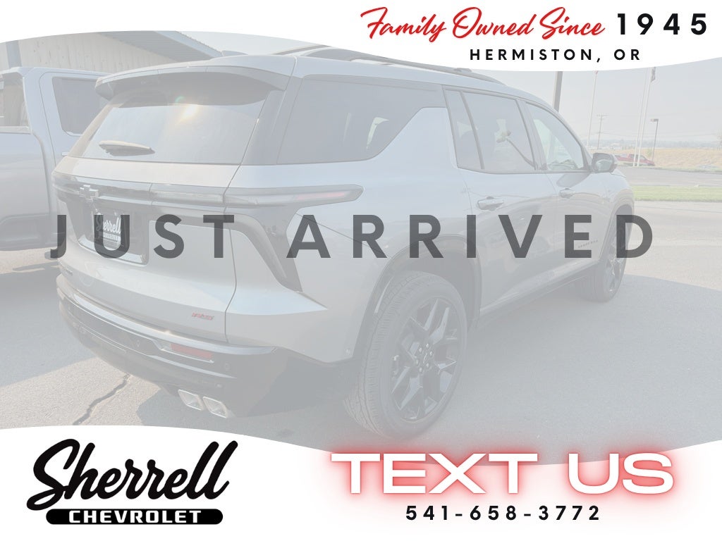 2026 Chevrolet Traverse RS